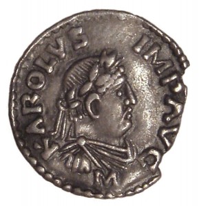 A coin showing your ancestor, Charlemagne Photo: Fallschirmjäger, commons.wikimedia.org